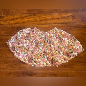 Brandy melville heather floral skirt